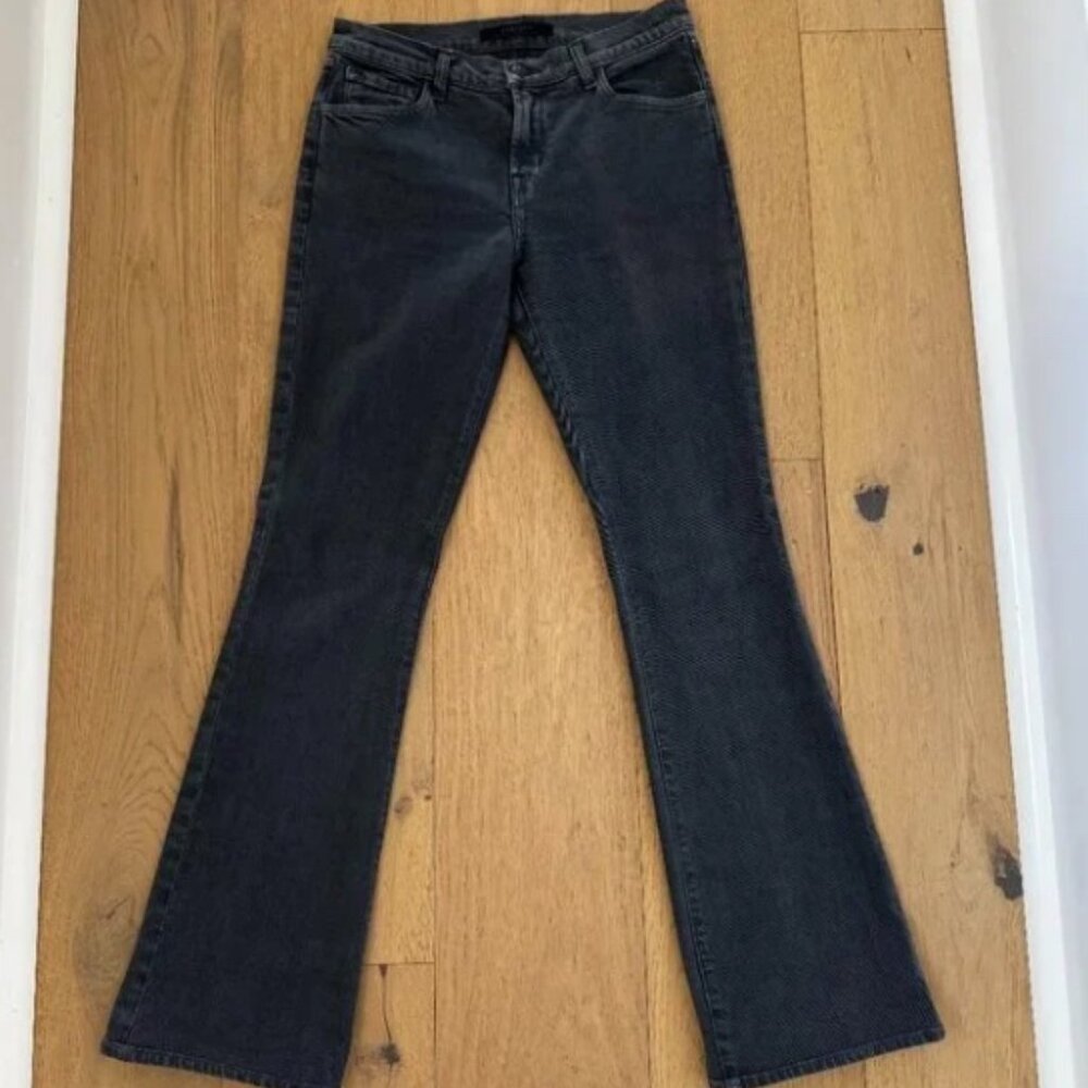 J Brand Sallie Mid Rise Bootcut Jeans Shady Grey Size 26 NWOT